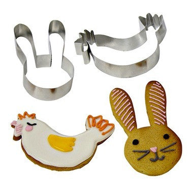 Funny Bunnies Cookie Cutters
