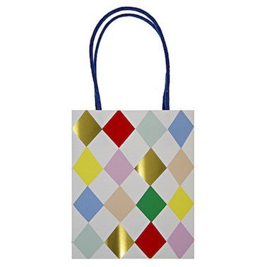 Toot Sweet Harlequin Pattern Party Bags