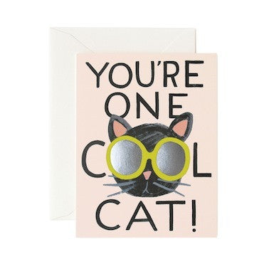 You're One Cool Cat Card