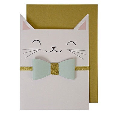 Smiling Cat Card