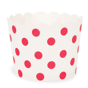 Red Spots Baking Cups