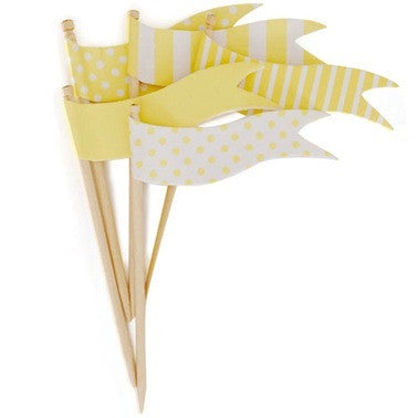 Limoncello Flags Toppers