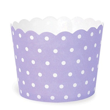 Lilac Berry Spots Baking Cups