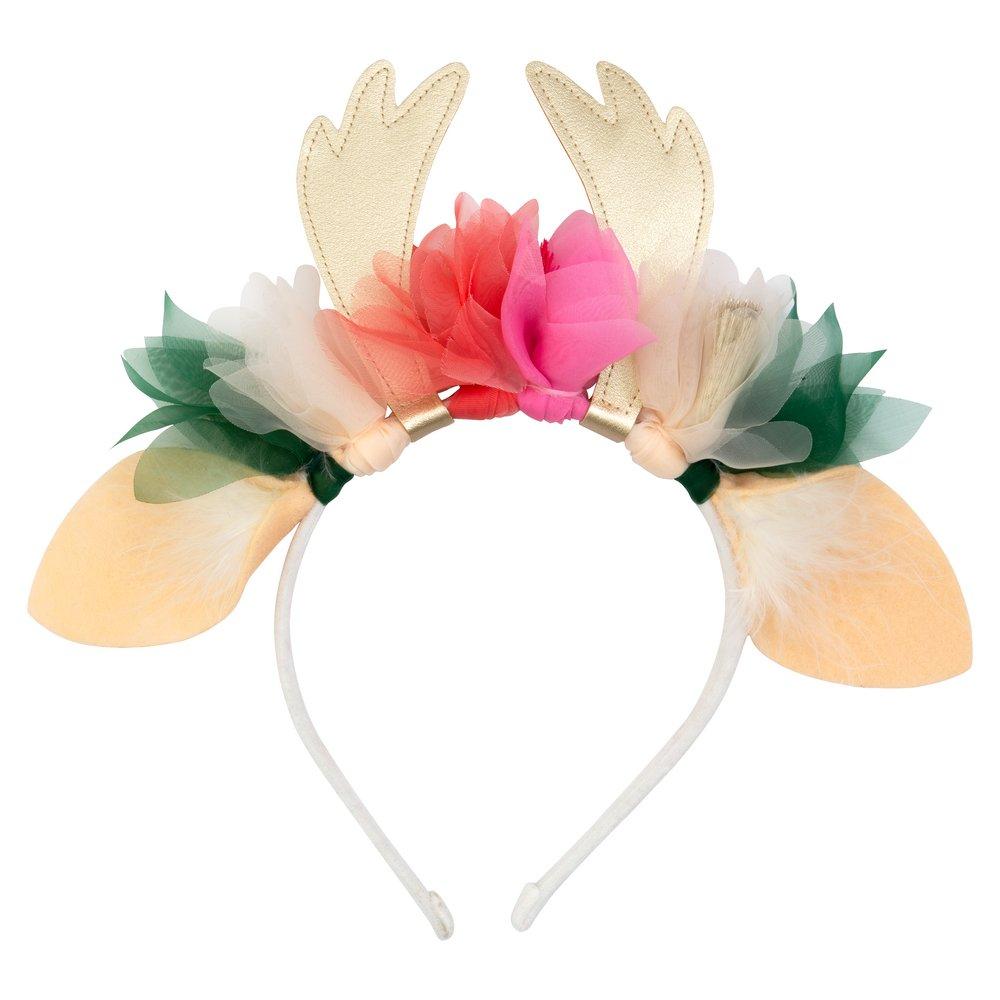 Floral Deer Headband