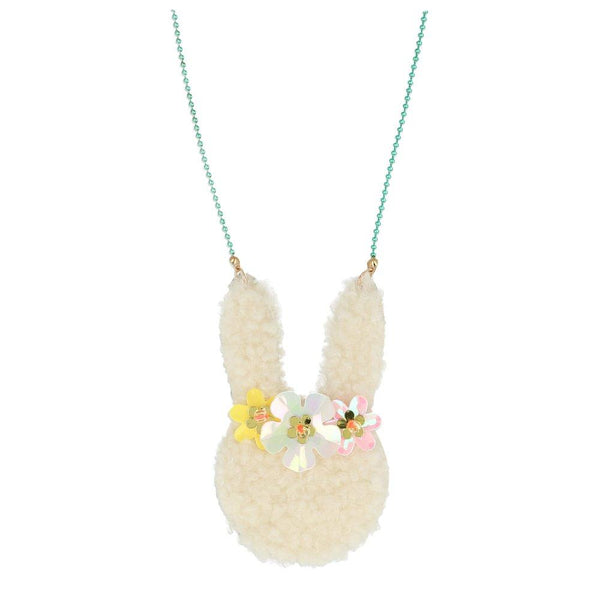 Floral Bunny Necklace