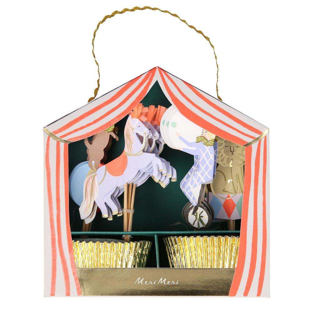 Circus Parade Cupcake Kit