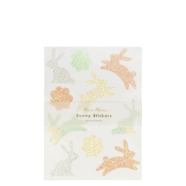 Glitter Bunny Sticker Sheets