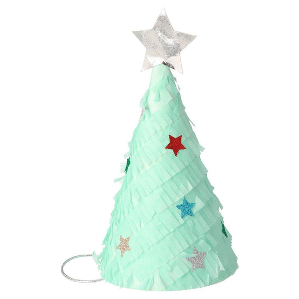 Fringes Christmas Tree Party Hats