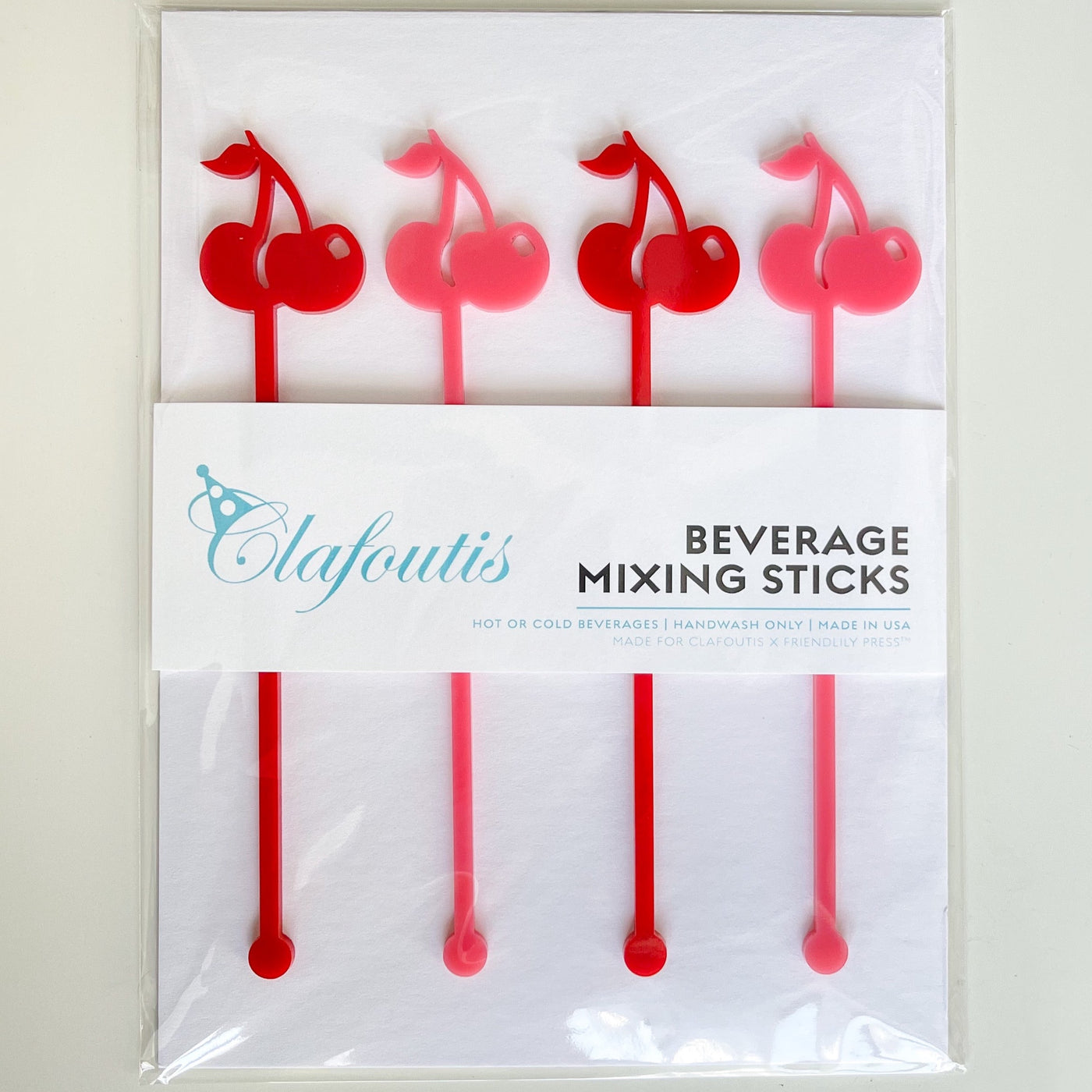 Cherries Stir Sticks