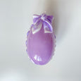 Egg Shaped Candle With Bow