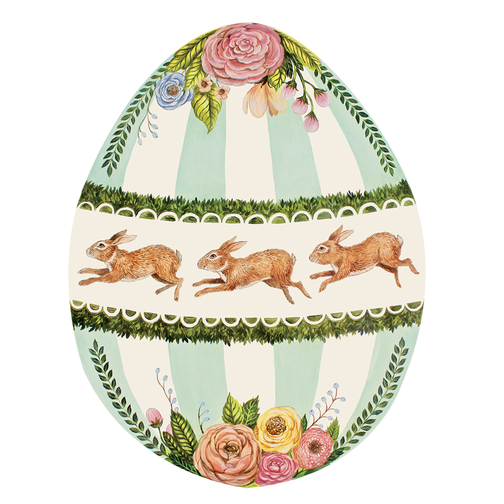 Boxwood Bunny Egg Placemats