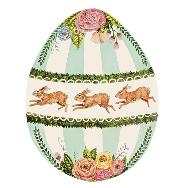 Boxwood Bunny Egg Placemats