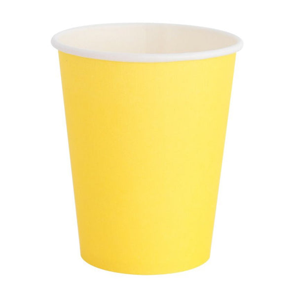 Bright Yellow Cups
