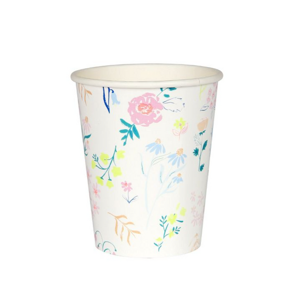 Wildflower Paper Cups