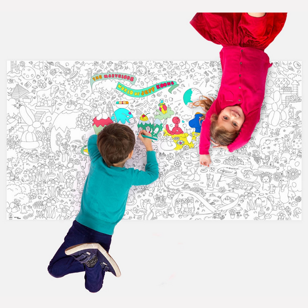 Jeff Koons Giant Coloring Roll