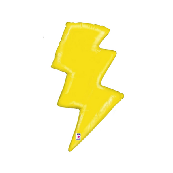 Lightning Bolt Mylar Balloon