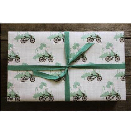 Bicycle and Balloon Gift Wrap