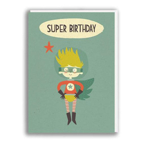 Super Birthday Boy Card