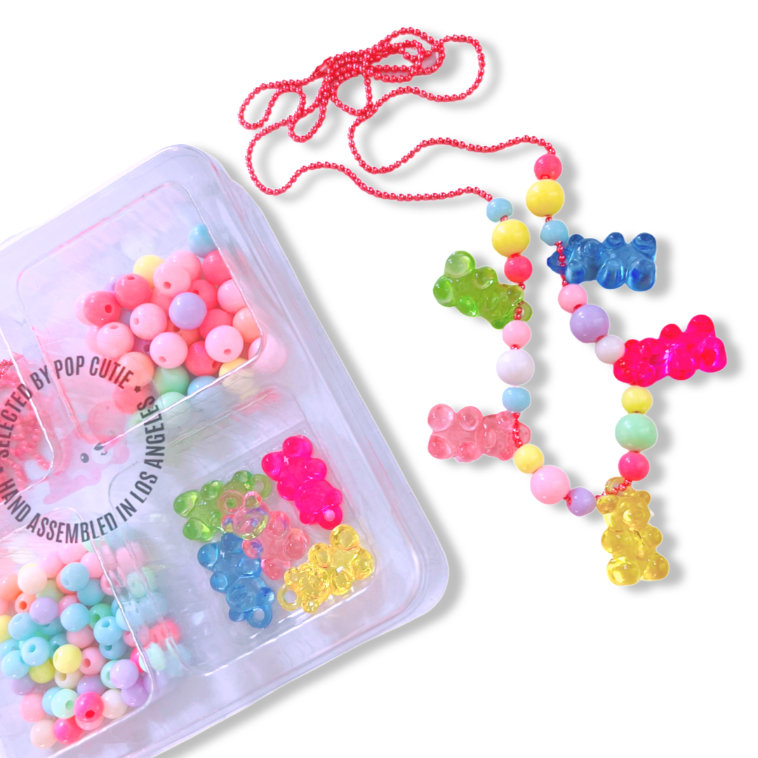 Deluxe Pop Cutie Gummy Bear Necklace DIY Box