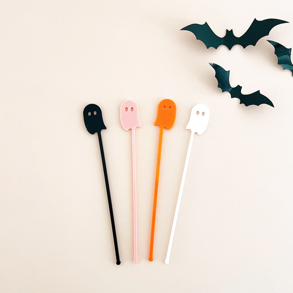 Ghost Drink Stirrers