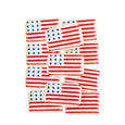 American Flag Shaped Plates