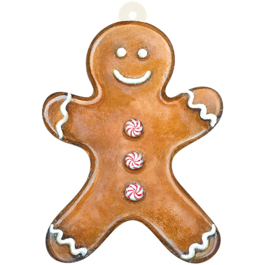 Gingerbread Man Gift Tag