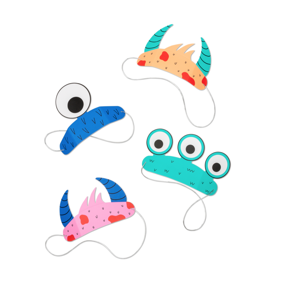 Little Monsters Party Headband Set