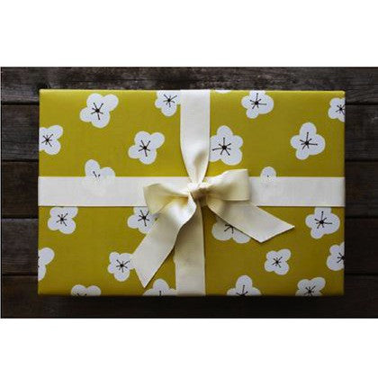 Yellow Magnolia Gift Wrap