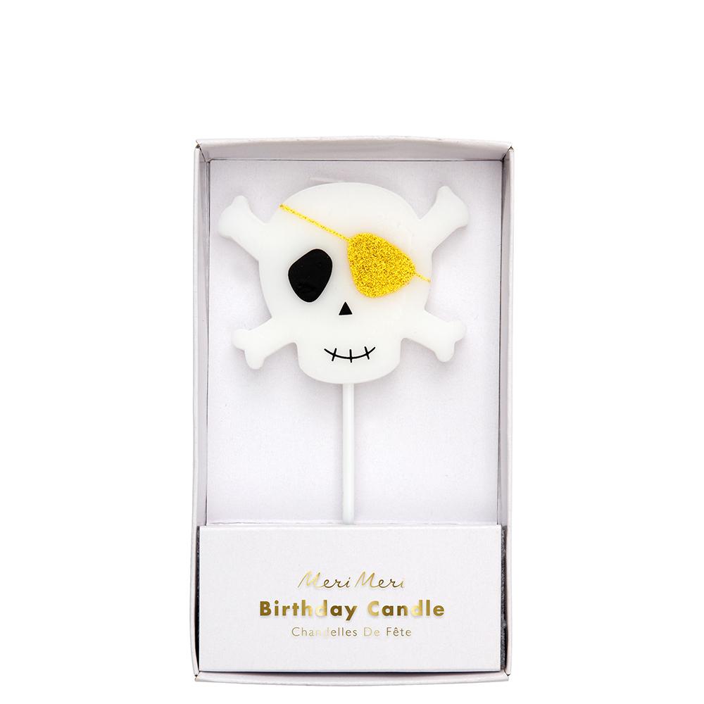 Skull & Crossbones Candle