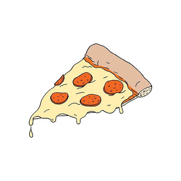 Pizza Slice Tattoos