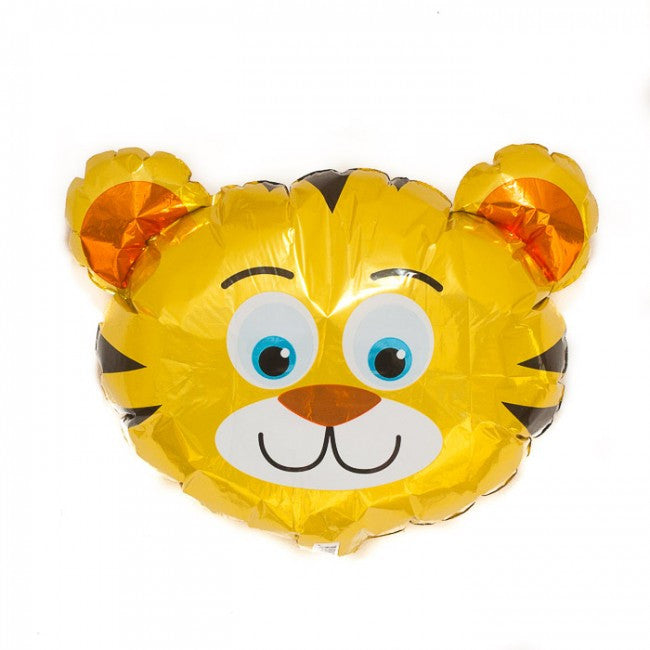 Tiger Head Balloon On A Stick
