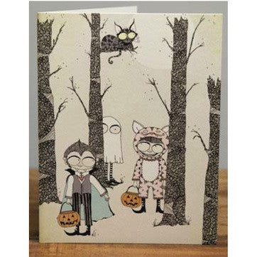 Trick or Treating Card