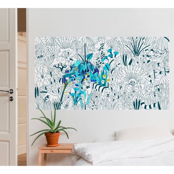 Tropical XXL Coloring Roll